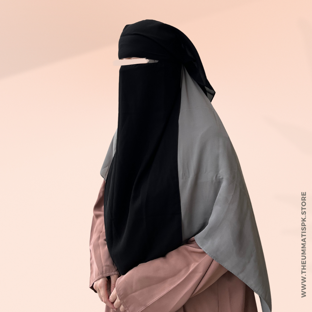 Double layer Niqab