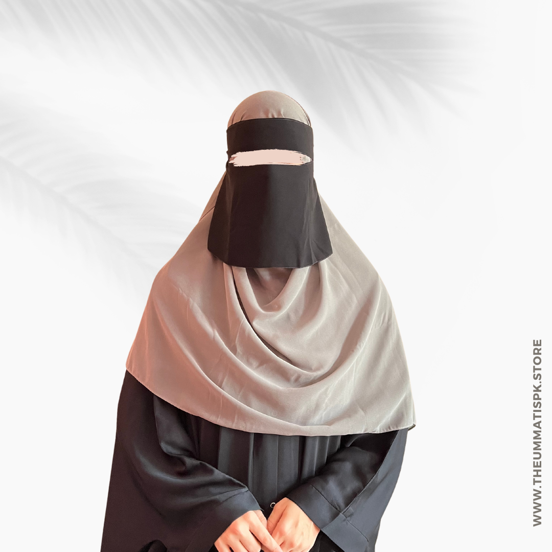 Single Layer Short Niqab