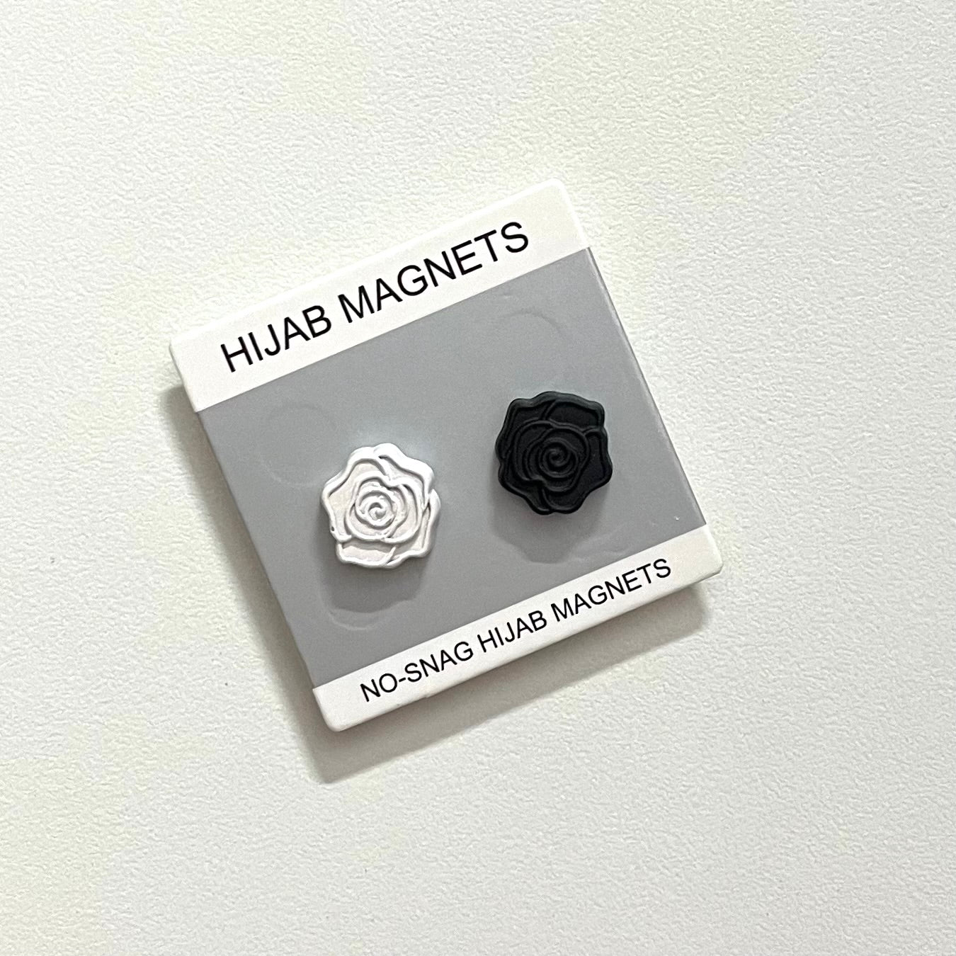 Rose Magnetic Pins (2 Pair)