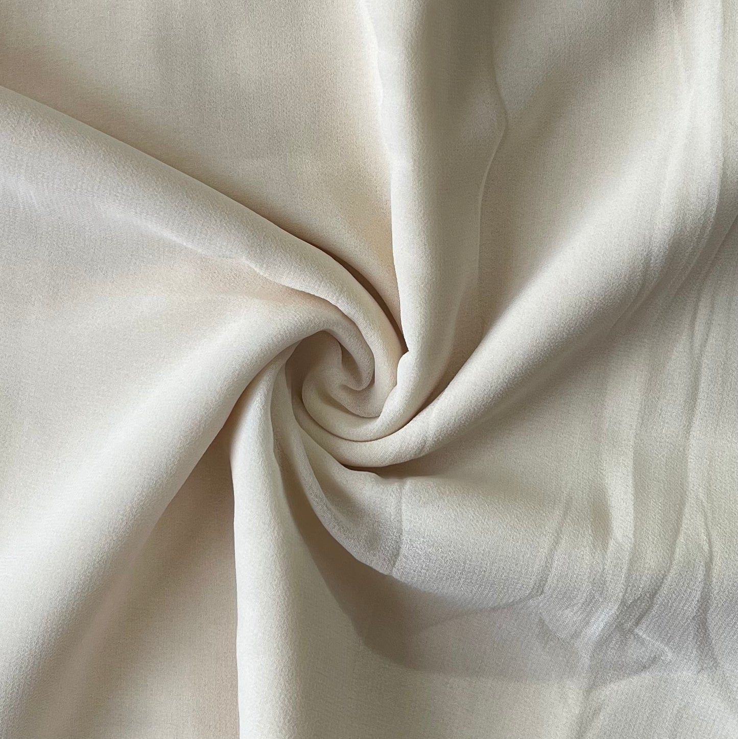 Chiffon Georgette - Cream White