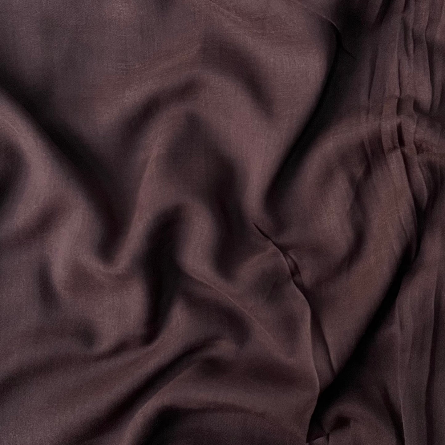 Crinkle Lawn - Dark Brown