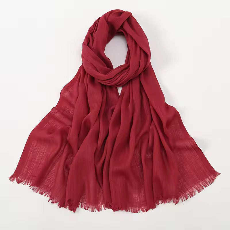 Turkish Lawn Large - Scarlet Red