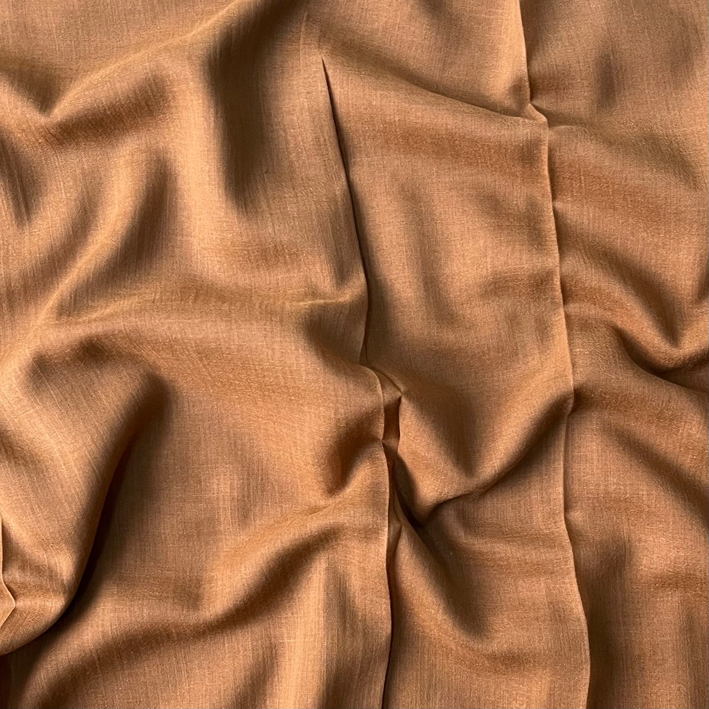 Crinkle Lawn - Caramel