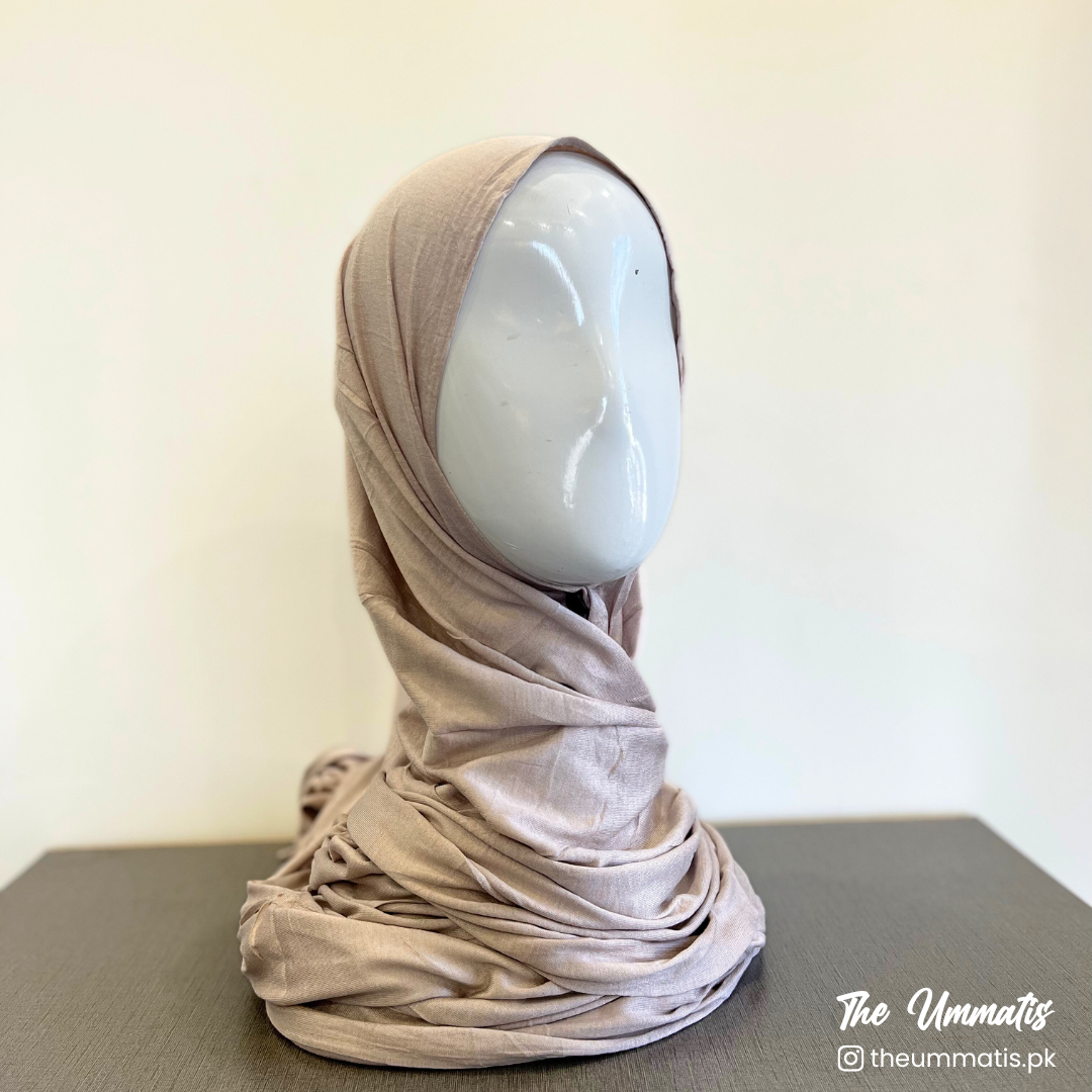 Bamboo Jersey Hijab - Frost