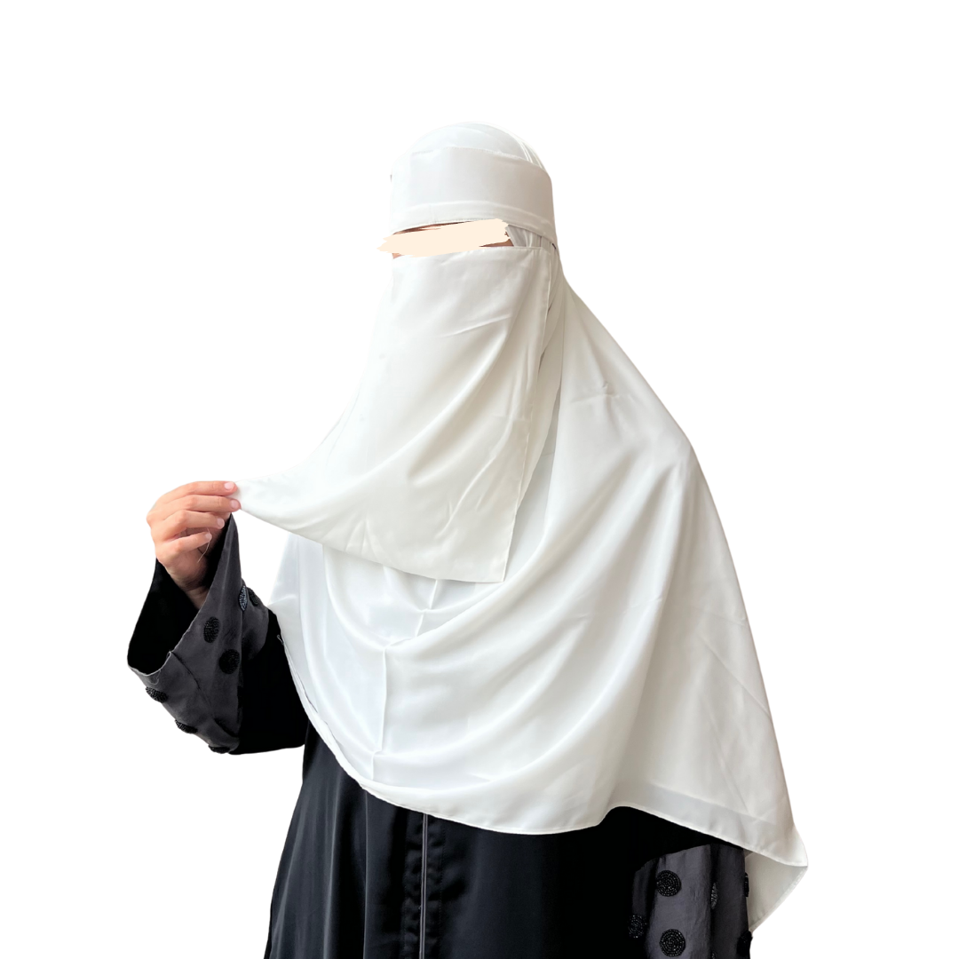 Coloured Saudi Niqab