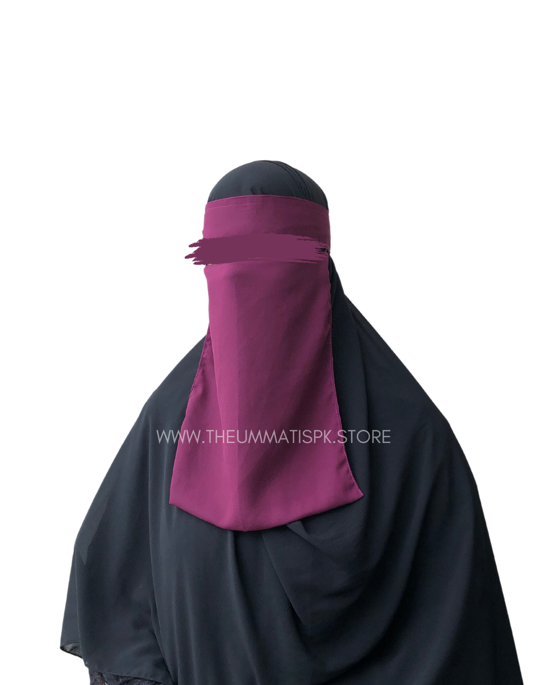 Coloured Saudi Niqab