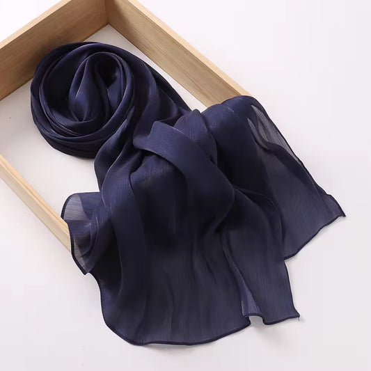 Organza Silk - Navy