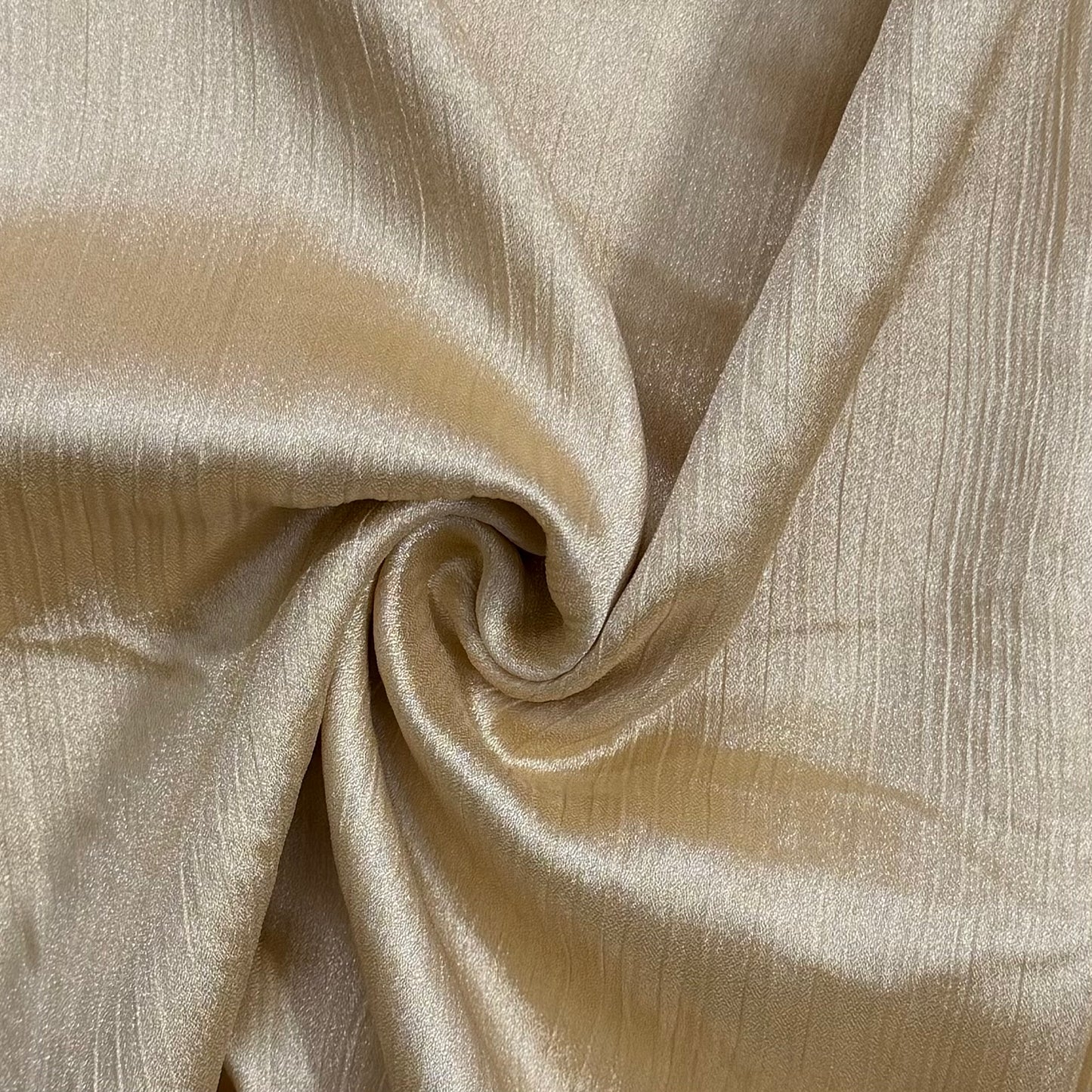 Crinkle Silk - Sheen Gold