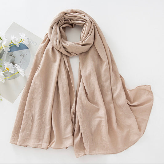 Crush Cotton - Beige