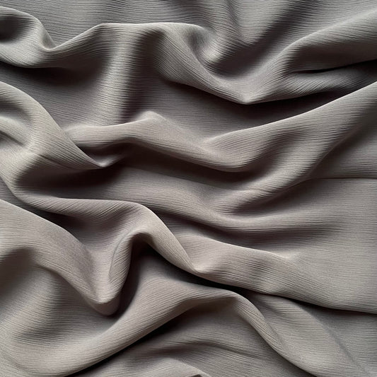 Crepe Georgette- Grey