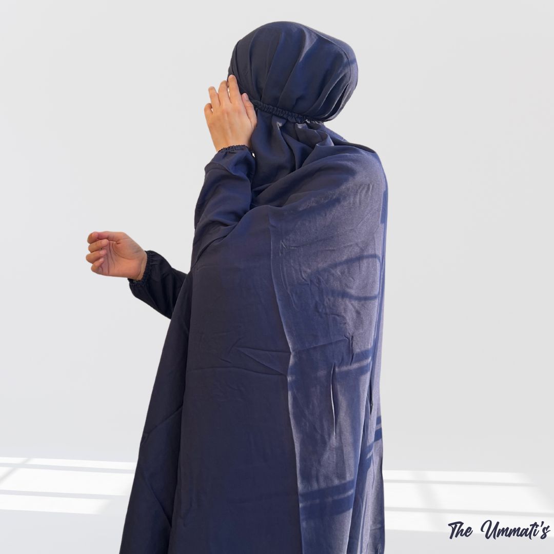 Namaz Chadar - Navy Blue