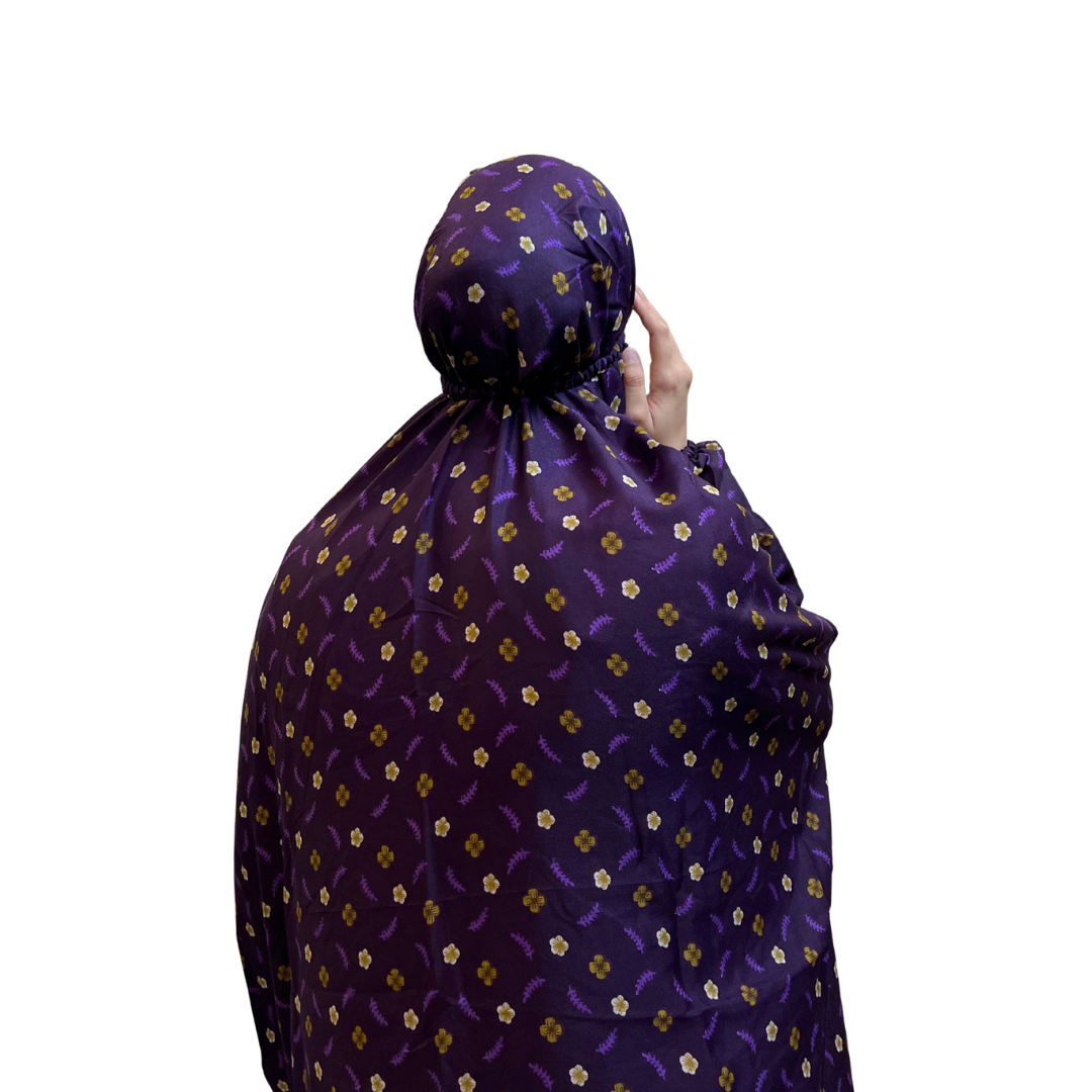 Namaz Chadar - Purple Florals
