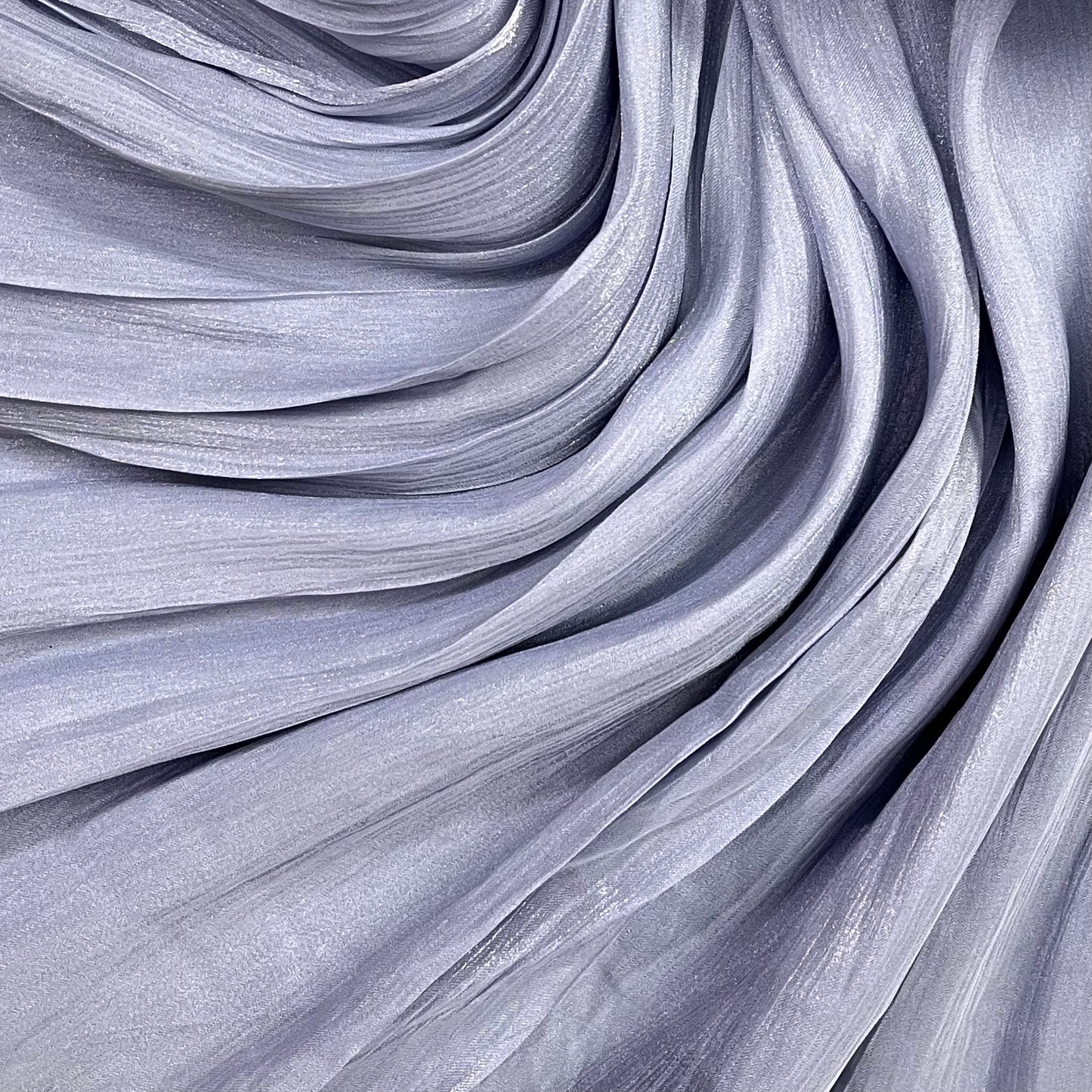 Organza Silk - Icey Blue