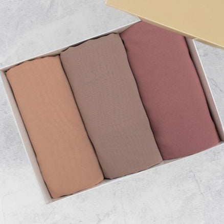 Bundle of 3 - Georgette Chiffon - Choose Colours