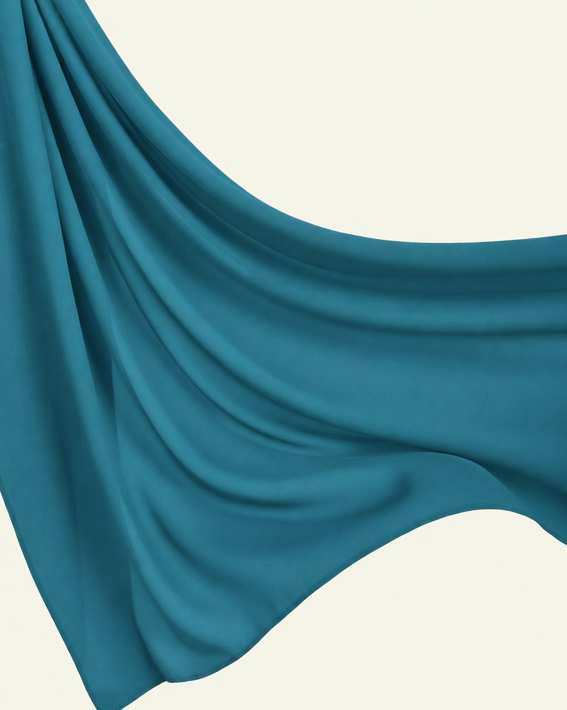 Malaysian Georgette - Teal Green