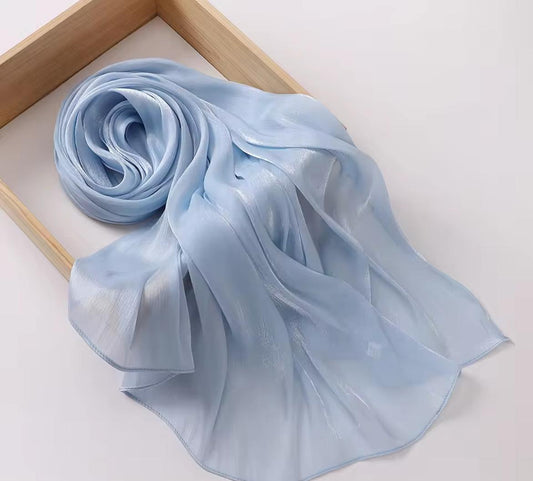 Organza Silk - Sky Blue