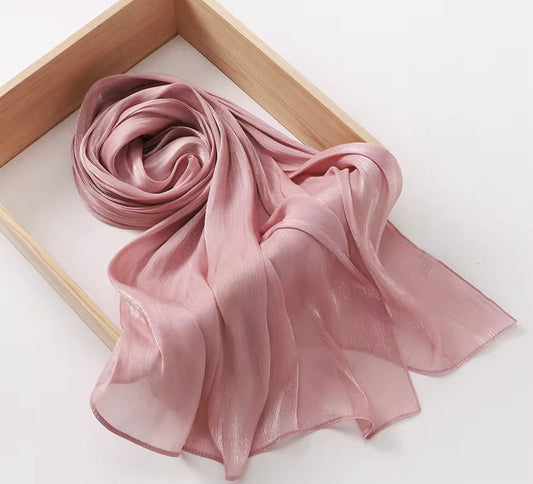 Organza Silk - Baby Pink
