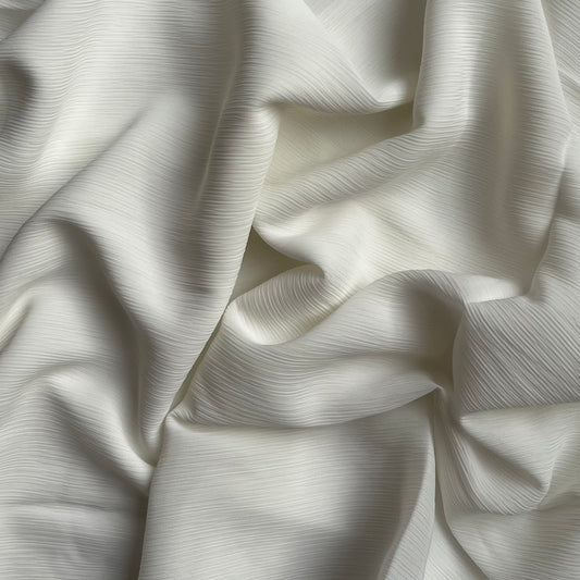 Crepe Georgette - White