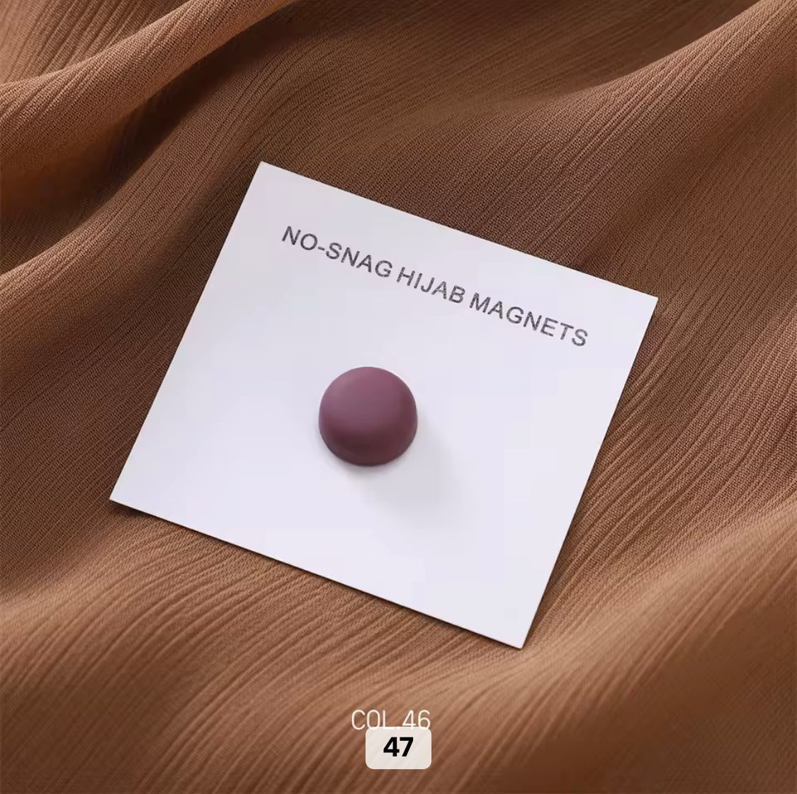 Magnetic Pins - Matte Round