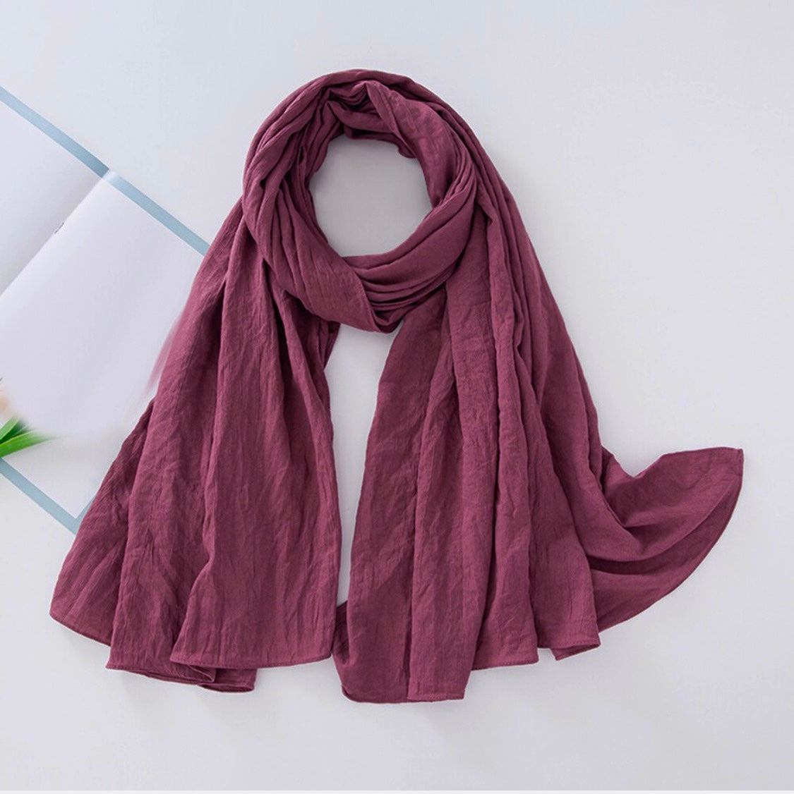 Crush Cotton - Plum