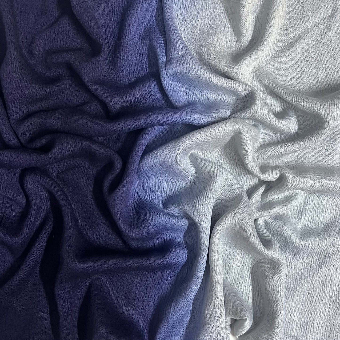 Ombre Modal Cotton - Ocean Fade