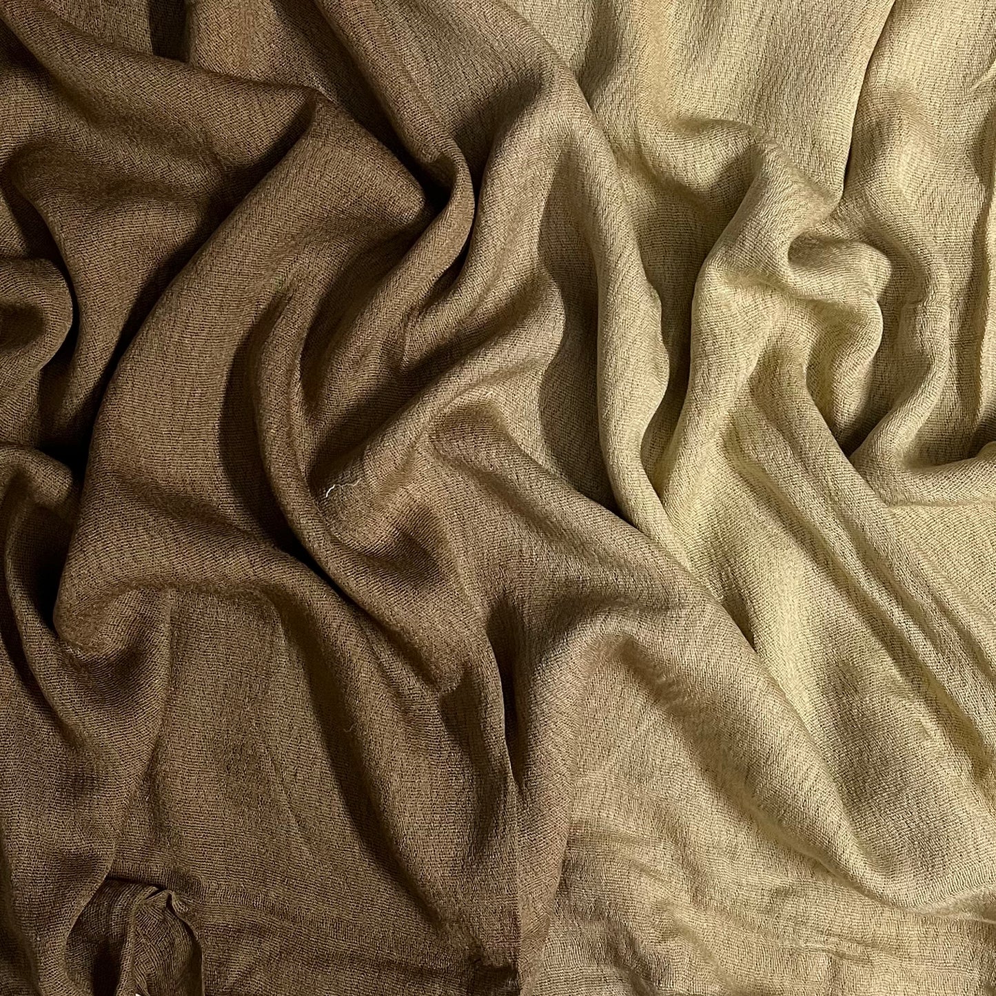 Ombre Modal Cotton - Caramel Latte