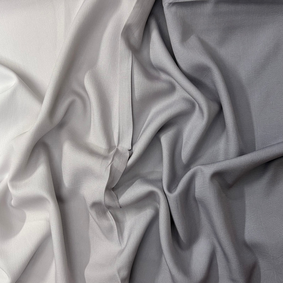 Ombre Modal Satin - Greys