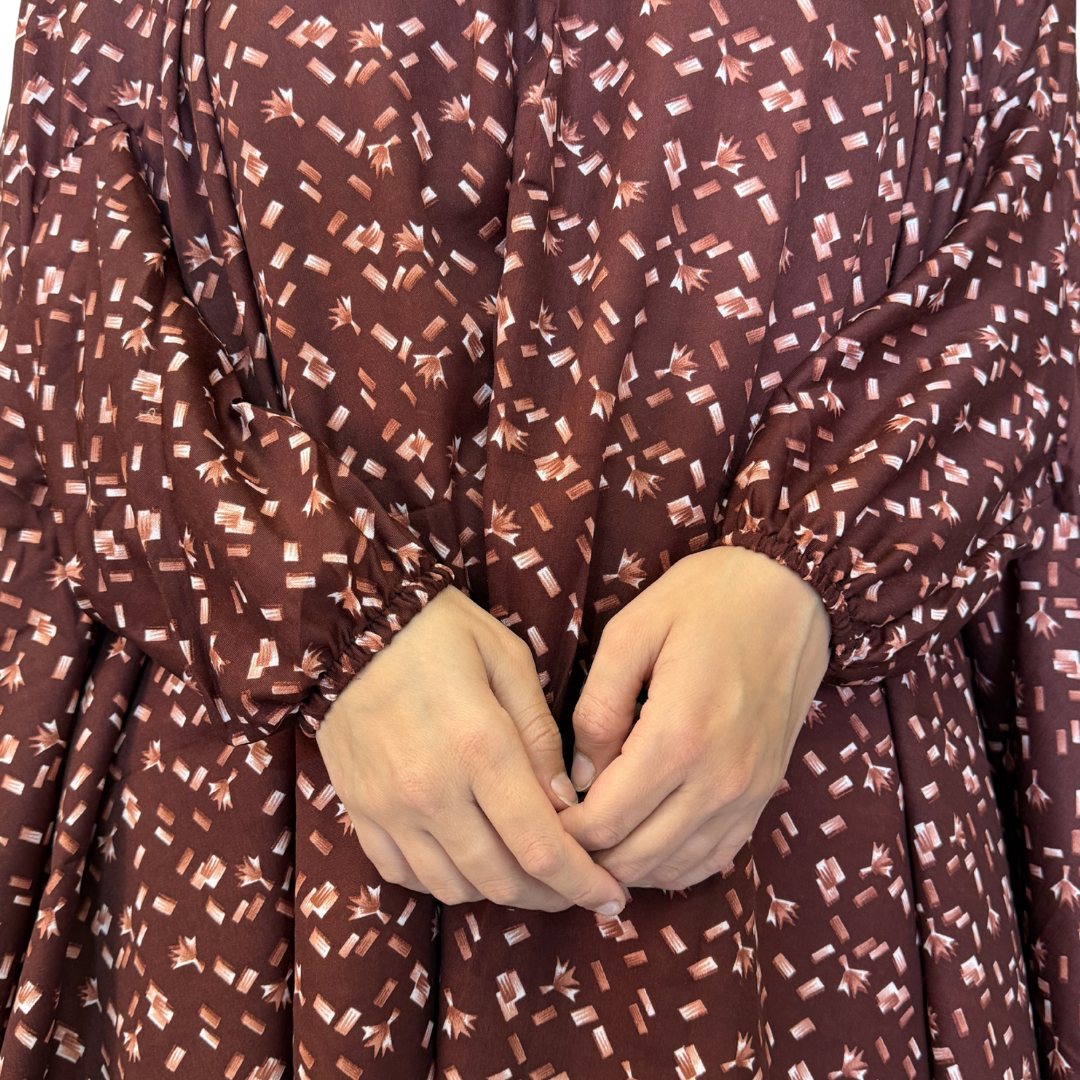 Namaz Chadar - Maroon Charm