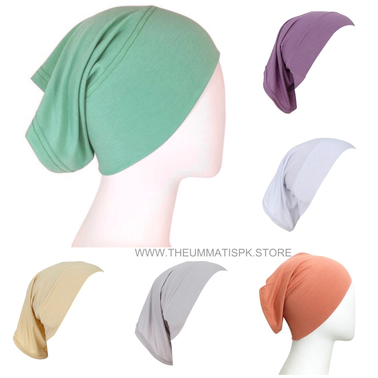 Pack of 6 undercaps