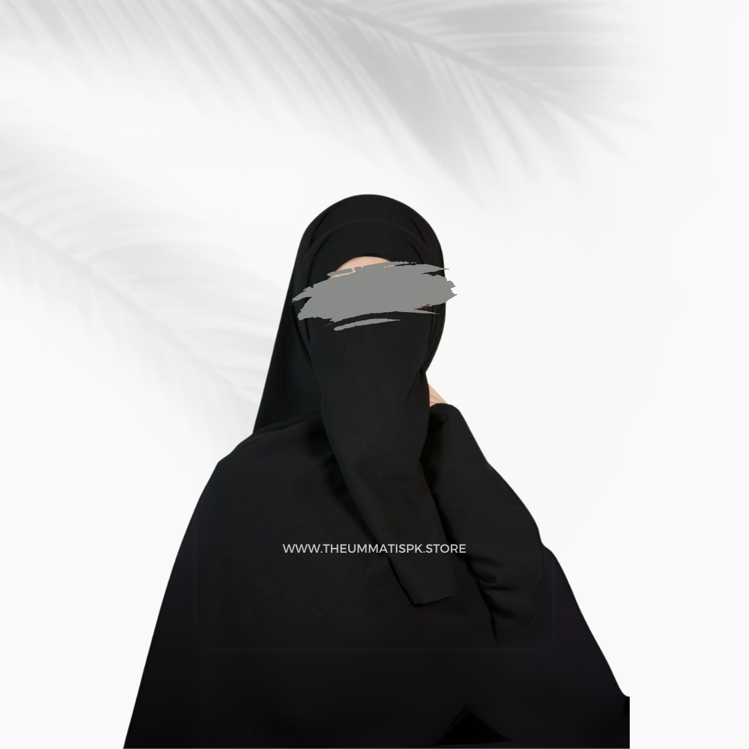Black Half Niqab
