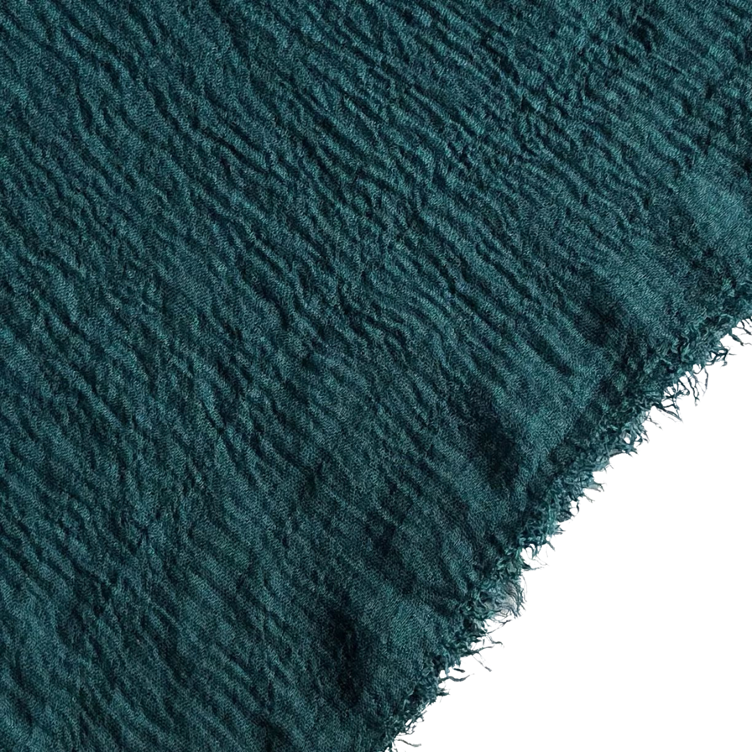 Cotton Crimps - Forest Green