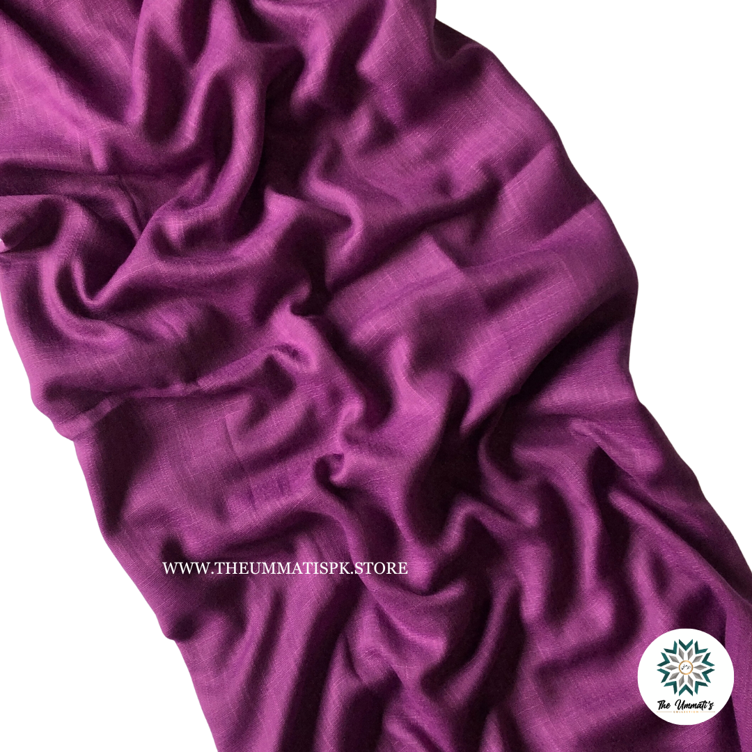 Turkish Lawn Large - Dark Mauve