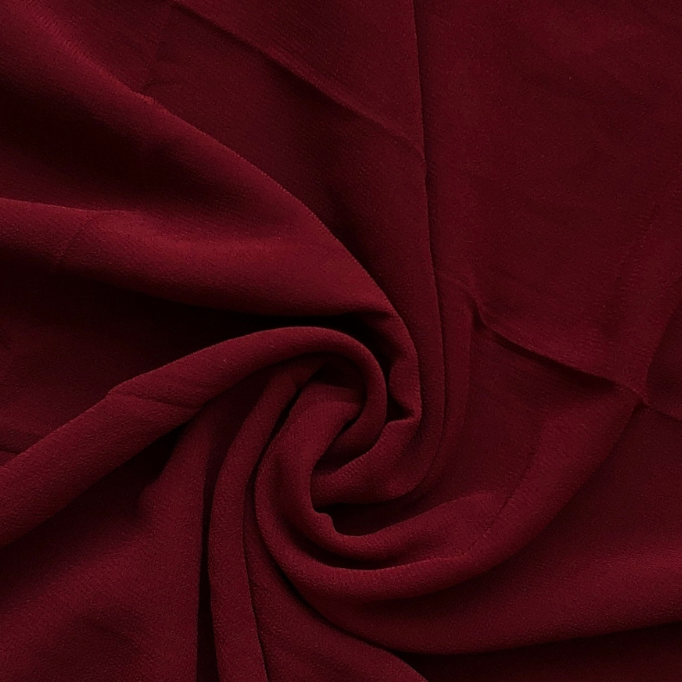 Chiffon Georgette - Scarlet Red