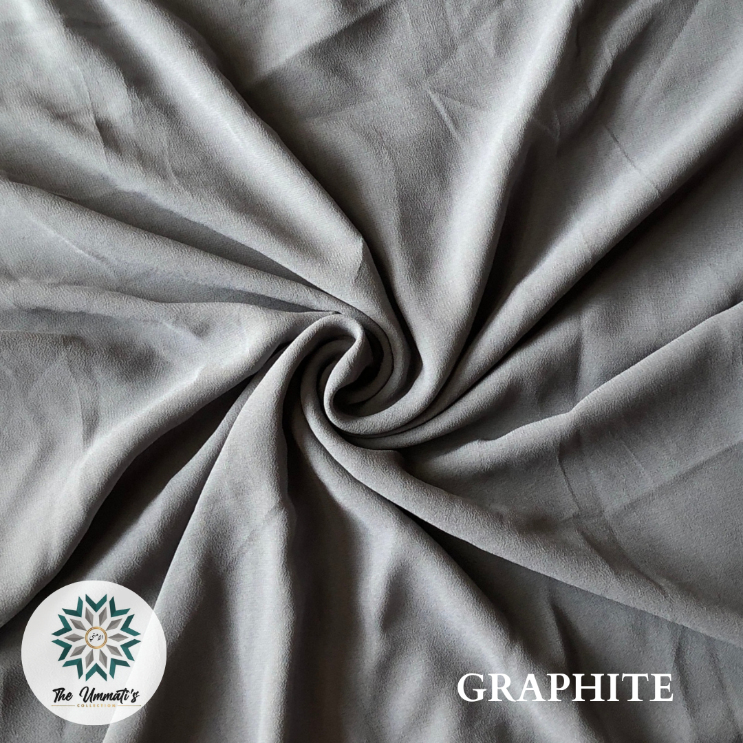 Chiffon Georgette - Graphite