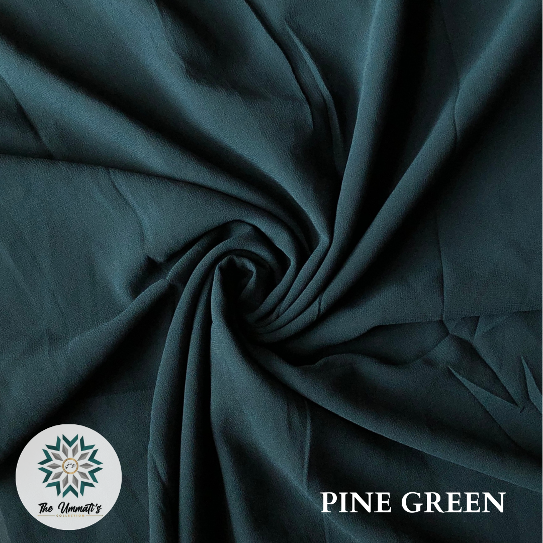 Chiffon Georgette - Pine Green