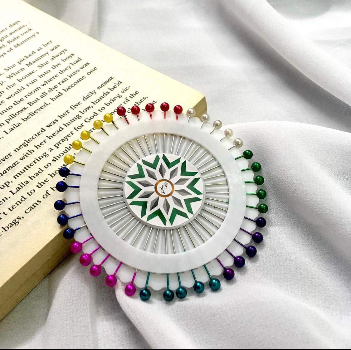 Straight Pin Wheel Multicolour