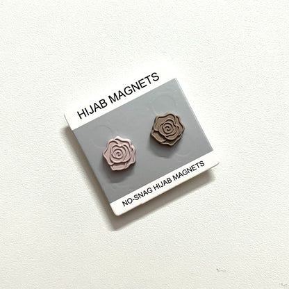 Rose Magnetic Pins (2 Pair)