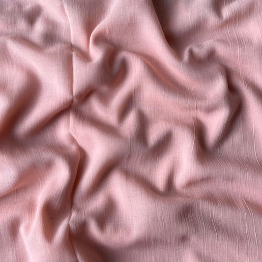 Crinkle Lawn - Peach