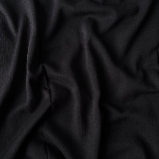 Crinkle Lawn - Black