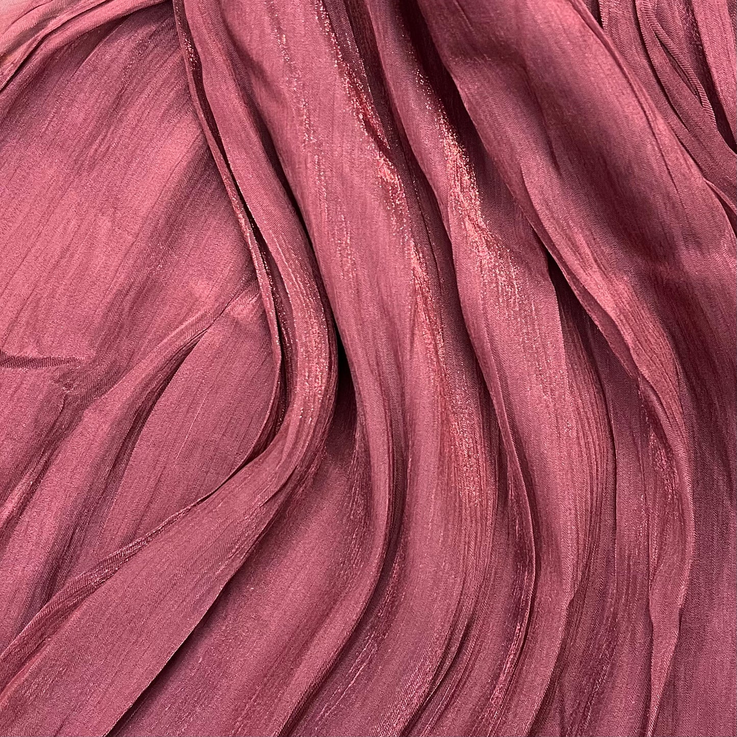 Organza Silk - Rosewood