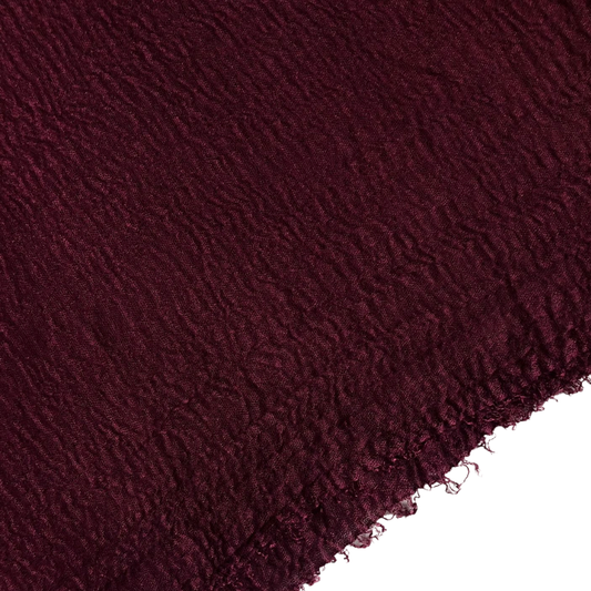Cotton Crimps - Deep Red