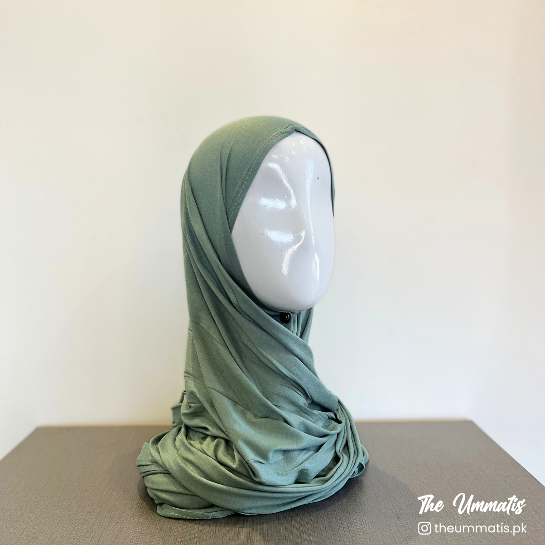 Bamboo Jersey Hijab - Mint