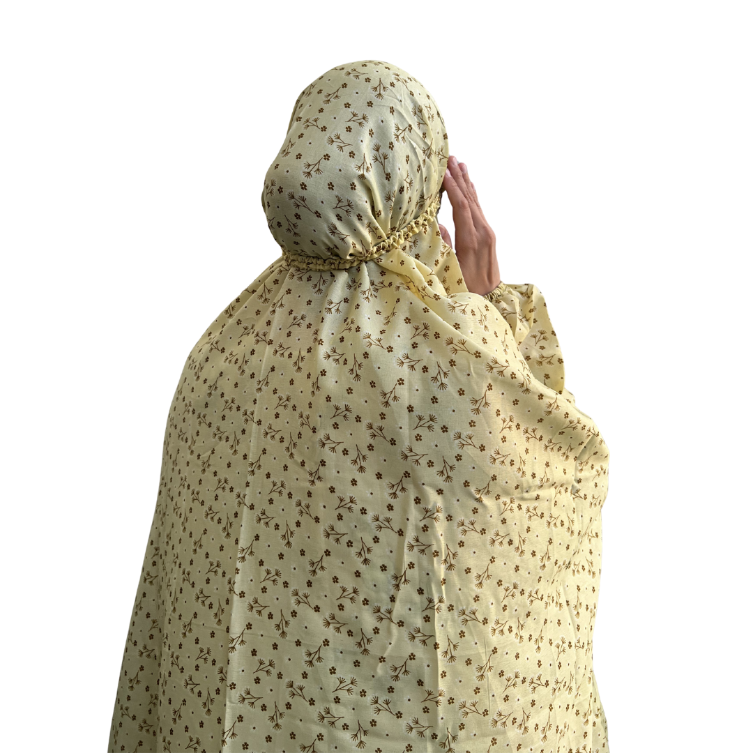 Namaz Chadar - Summer Pastels Lime