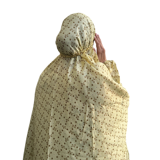 Namaz Chadar - Summer Pastels Lime