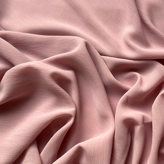 Crepe Georgette - Powder Pink