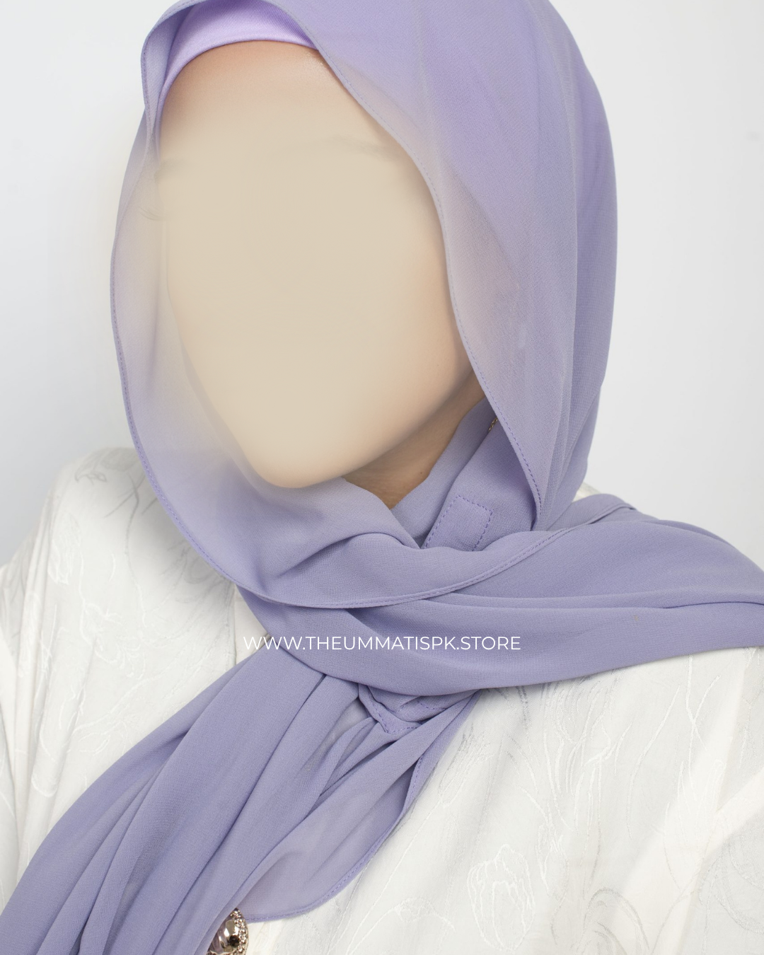 Instant Magnet Hijab - Lavender