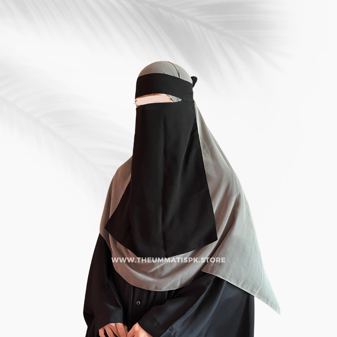 Single Layer Extra Long Niqab