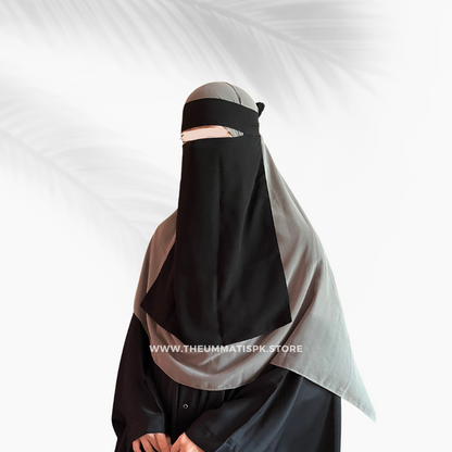 Single Layer Extra Long Niqab