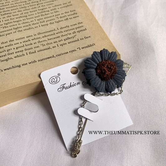 Sunflower Brooch Pin