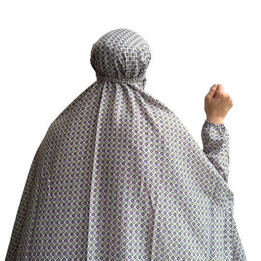 Namaz Chadar - Grey Charm